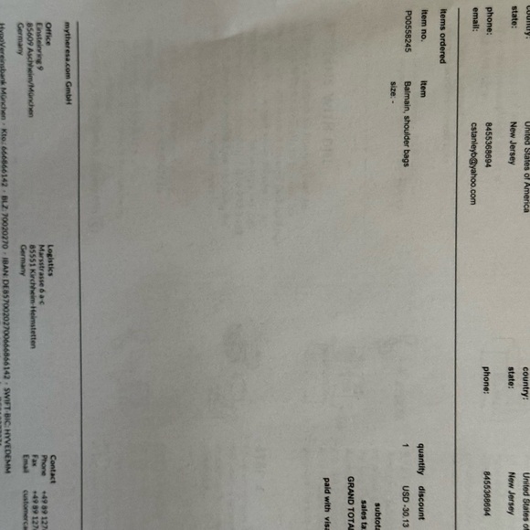 Balmain Purse - Picture 13 of 14